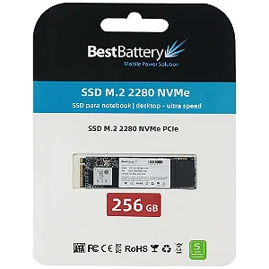 Hd Ssd M.2 Nvme 256Gb