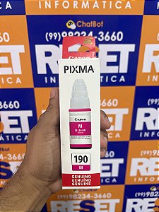 Refil Tinta Canon Gi 190 Magenta - Premium