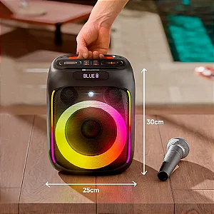 Caixa De Som Bt Gt Clube 250W Rms