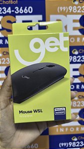 Mouse Sem Fio Wsl Pt Get