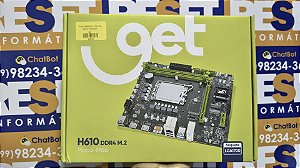 Placa Mae H610 Lga 1700 Ddr4 Nvme Get