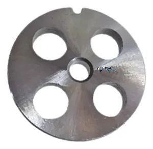 Disco aço carbono para Moedor de carne boca 10 - 4,5,6,8 furos.