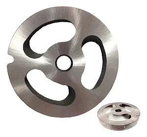 Disco Rim e Pré-corte Inox Para Moedor De Carne Boca 8e9,10,22,32,98