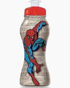 Garrafa Squeeze de Plástico 450ml personagens cores variadas