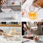 Jarra medidora de vidro grosso 5mm Espessura 500ml Com Alça welmix