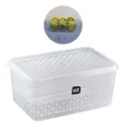 Pote Multiuso c/ tampa 3 Lts Transparente - UZ