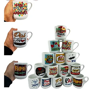 Caneca porcelana 220ml dia das mes 01 unidade