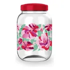 Pote estampa de flores 3,6l multiuso.
