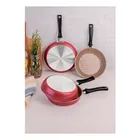 Omeleteira tramontina loreto 20cm alumínio antiaderente.