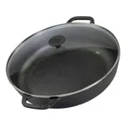 Frigideira aluminium tampa de vidro Nicopan