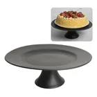 Prato porcelana com pé Manhattan Hauskraft