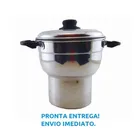 Cuscuzeira de alumínio N°14 - Nicopan.