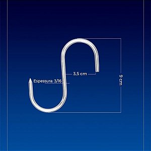 Ganchos para açougue e frigorificos INOX s1,s2,s3,s4,s5,s6,s7