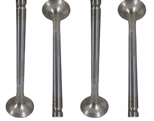 Kit com 4 Válvulas de Escape para Fiat Palio, Siena e Uno 1.0 8V