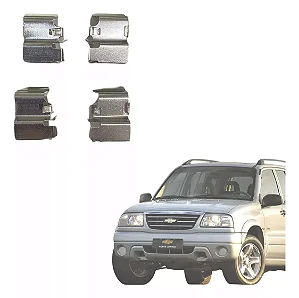 Kit com 4 Presilhas da Pinça de Freio – GM Tracker / Suzuki Grand Vitara