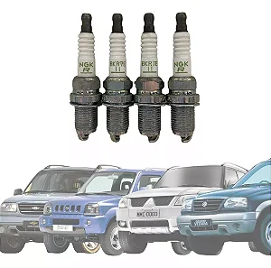 Jogo de Velas de Ignição para GM Tracker, Grand Vitara, TR4, Jimny e SX4