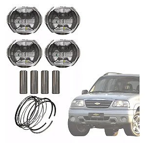 Jogo de Pistão com Anéis 0,50 para GM Tracker e Suzuki Grand Vitara 2.0 16V