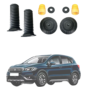 PAR KIT BATENTE AMORTECEDOR DIANTEIRO SCROSS NEW VITARA