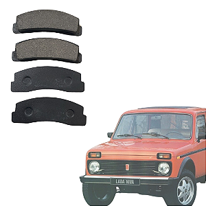 PASTILHA FREIO DIANTEIRA LADA  NIVA 1.6 8V 91 A 95 ECO1319