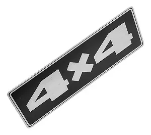 EMBLEMA 4X4 LADA NIVA PRETO