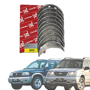 Bronzina de Mancal 0,25 – GM Tracker / Suzuki Grand Vitara 2.0 16V – Motores J18A / J20A