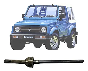 SEMI EIXO LADO ESQUERDO CURTO SUZUKI SAMURAI 1.3 8V 91 A 95