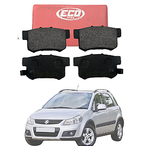 PASTILHA FREIO TRASEIRO SX4 ---> PW619/ ECO1997