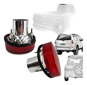 Lanterna Traseira Olho de Gato Mitsubishi L200 2004/2010 – Pajero TR4 2007/2009