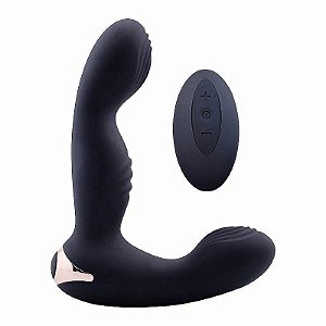 Vibrador de Próstata Recarregável com Controle Remoto - Hades