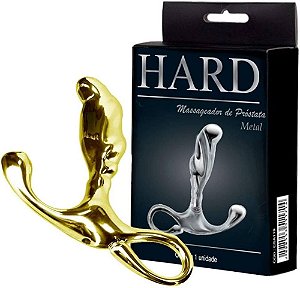 Massageador de Prostata Hard Dourada