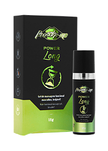 Power Long Gel Retarda a Ejaculação e Prolonga a Ereção Beijável 15G