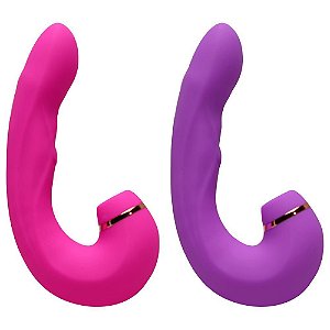 Vibrador Two Powers Ponto G com Função Dedilhar e Tapping