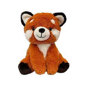 Raposa Baby de Pelúcia 20cm, toque macio, presente, ursinho de pelúcia