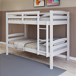 Beliche Solteiro de Madeira Maciça