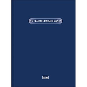 Livro Protocolo de Correspondência 153x216mm 52Fls Tilibra
