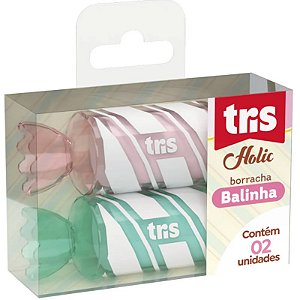 BORRACHA HOLIC BALINHA C/ 2UN TRIS