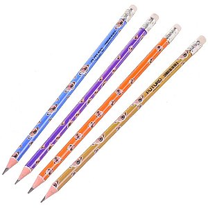 LAPIS GRAFITE HB C/ BORRRACHA GATO RABUGENTO FUTURO