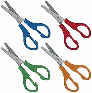 TESOURA ESCOLAR 13CM NX13C SORT NOX