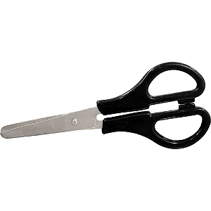 TESOURA ESCOLAR 13CM NX13P PRETA NOX