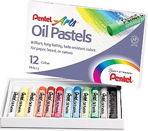 GIZ PASTEL 12CORES OLEOSO PENTEL