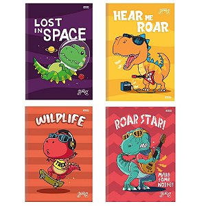 CADERNO BROCHURA 80F SAURUS SD