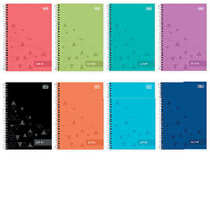 CADERNO 10 MATÉRIAS 160 FOLHAS COLEGIAL LUNIX TILIBRA