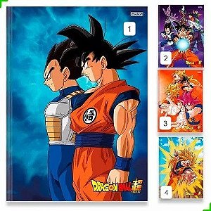 CADERNO BROCHURA 80 FOLHAS DRAGON BALL SD