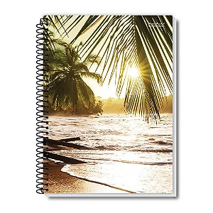 CADERNO ESPIRAL FLEX 1/1 96FOL PAUTA BRANCA