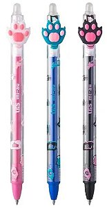 CANETA ESFEROGRÁFICA GEL APAGAVEL HOLIC MI-AU TRIS