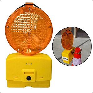 Sinalizador Viário p/2 Baterias