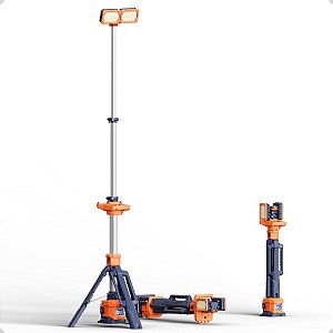 Torre de Iluminação Portátil 12000LM