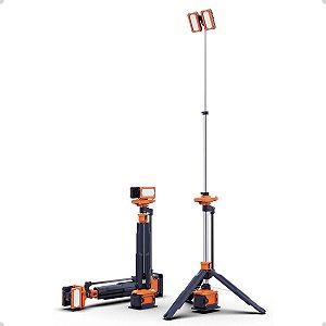 Torre de Iluminação Portátil 14000LM