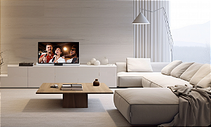 Lift TV no móvel Flap TV