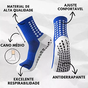 Meia Antiderrapante Masculina